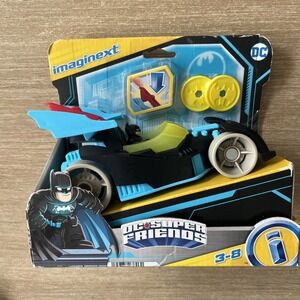 Fisher Price Imaginext DC Super Friends Bat-Tech Racing Batmobile Figure Set